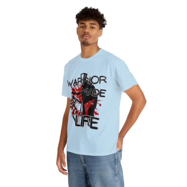 Warrior Made By Life T-shirt - Image 25