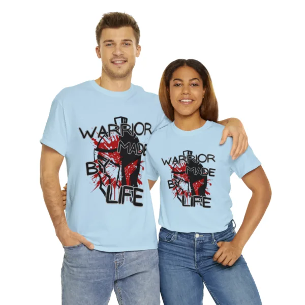Warrior Made By Life T-shirt - Image 29