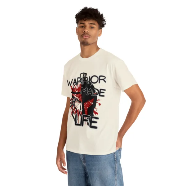 Warrior Made By Life T-shirt - Image 15