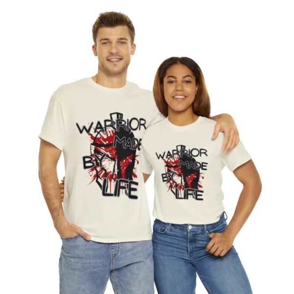 Warrior Made By Life T-shirt - Image 19