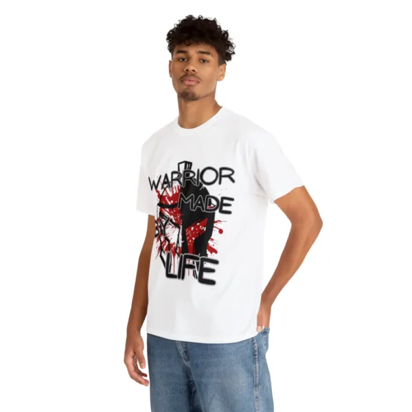Warrior Made By Life T-shirt - Image 5
