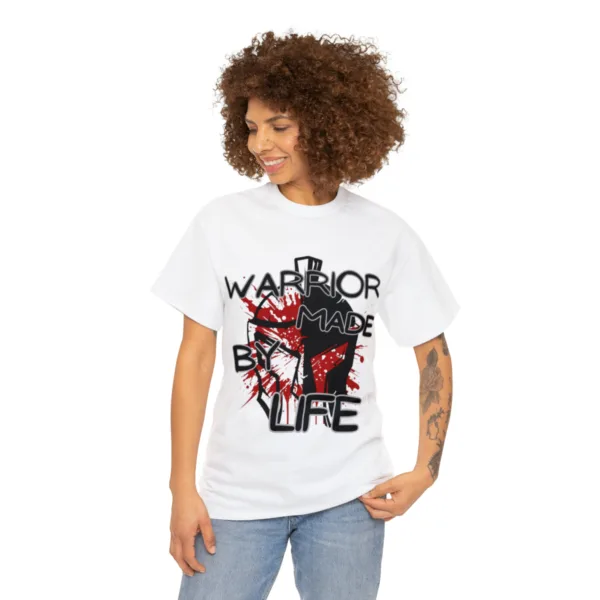 Warrior Made By Life T-shirt - Image 8