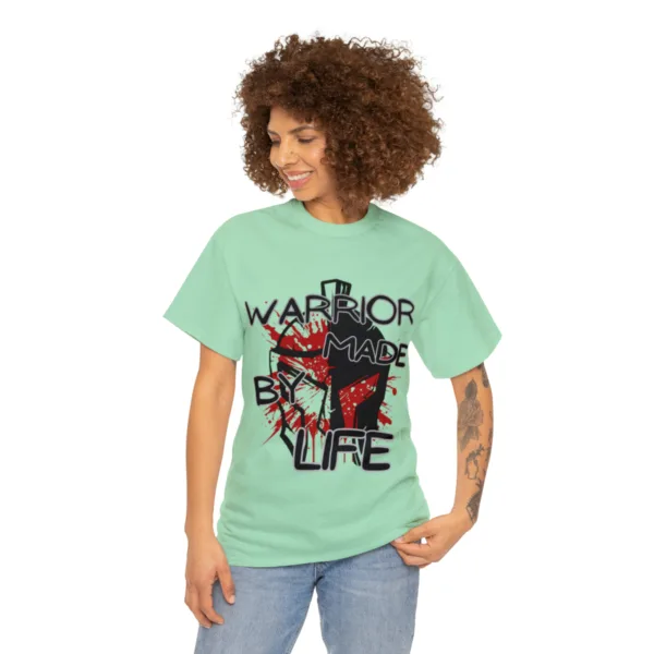 Warrior Made By Life T-shirt - Image 23