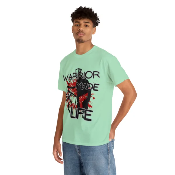 Warrior Made By Life T-shirt - Image 20