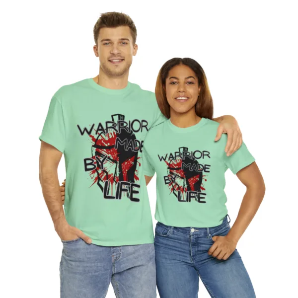 Warrior Made By Life T-shirt - Image 24