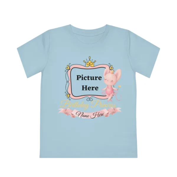 Colorful Kids Personalized Birthday T-Shirt - Image 4
