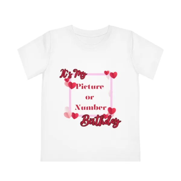 New Personalized Birthday Girls T-Shirt - Image 2