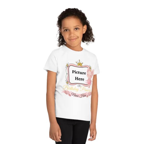 Colorful Kids Personalized Birthday T-Shirt