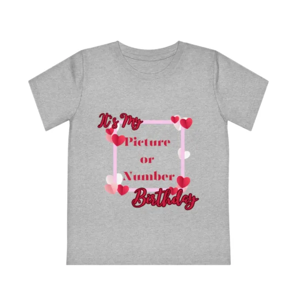 New Personalized Birthday Girls T-Shirt - Image 4