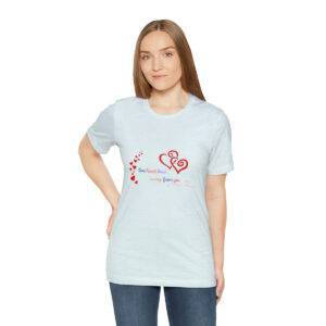 Awesome One Heart Beat Woman T Shirt