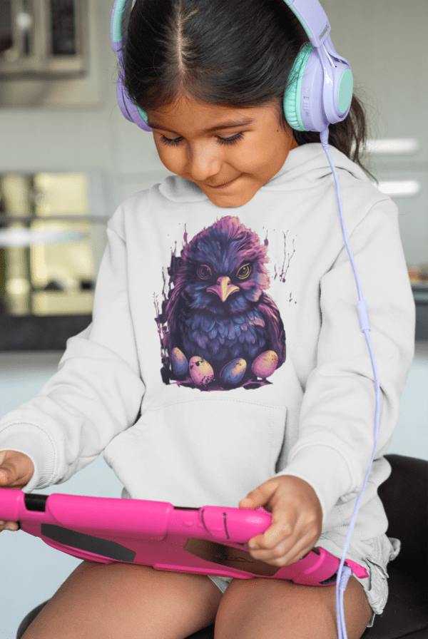 Easter Chick Hoodie for kids - Image 4