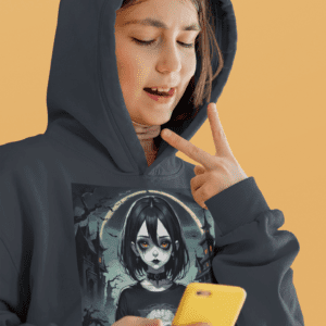 Cool Spooky Girl Hoodie