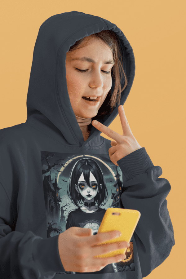 Cool Spooky Girl Hoodie