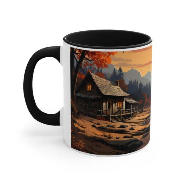 Wooden House Landscape Mug - Image 7