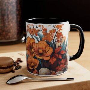 Yellow Flowers Autumn Mug