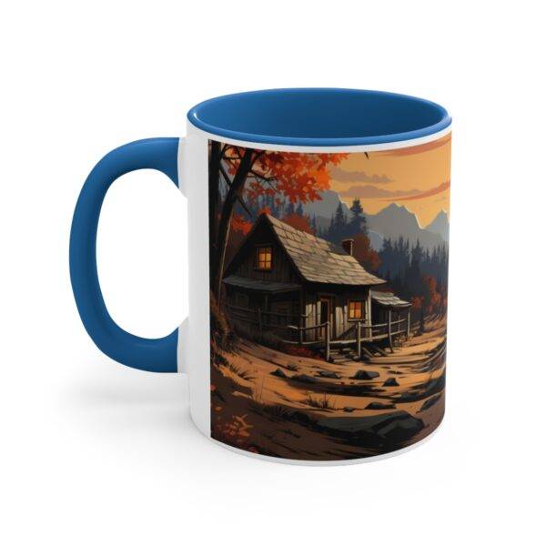 Wooden House Landscape Mug - Image 11