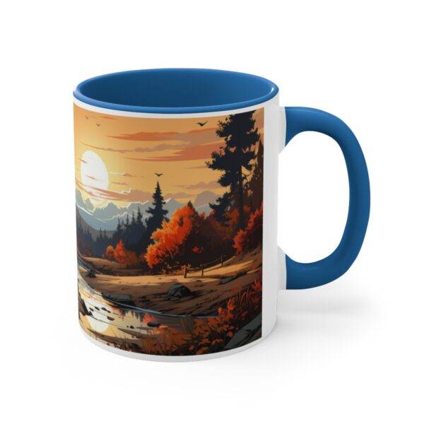 Wooden House Landscape Mug - Image 12