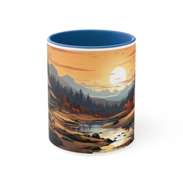 Wooden House Landscape Mug - Image 10