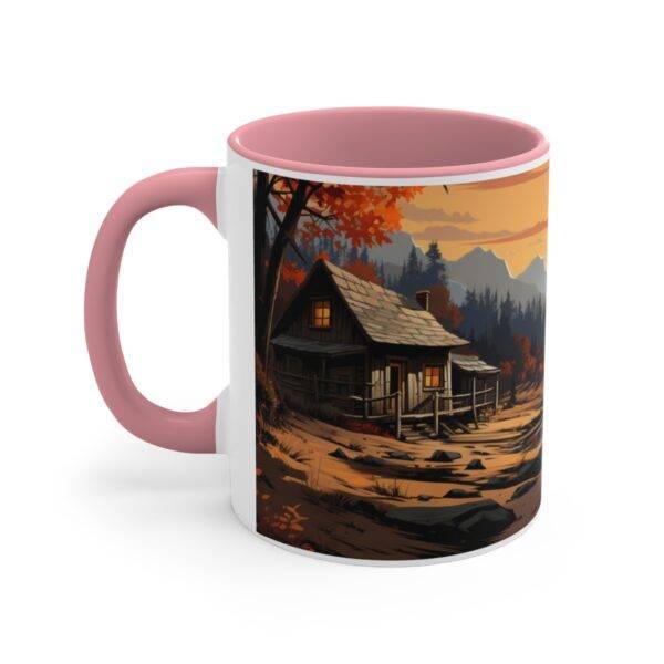 Wooden House Landscape Mug - Image 15