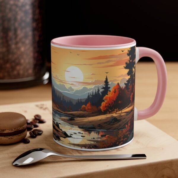 Wooden House Landscape Mug - Image 17