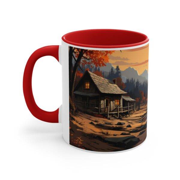Wooden House Landscape Mug - Image 19