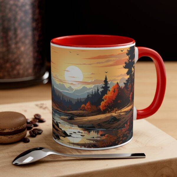 Wooden House Landscape Mug - Image 21