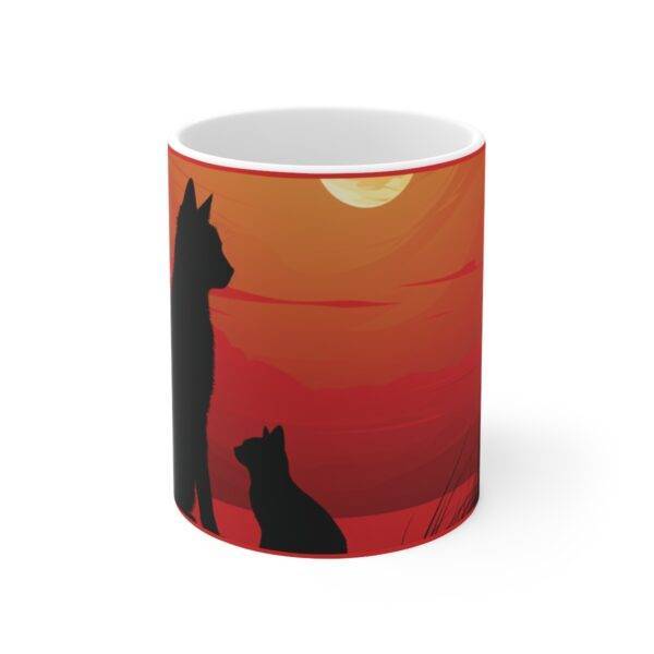 Cats In Sunset Mug - Image 8