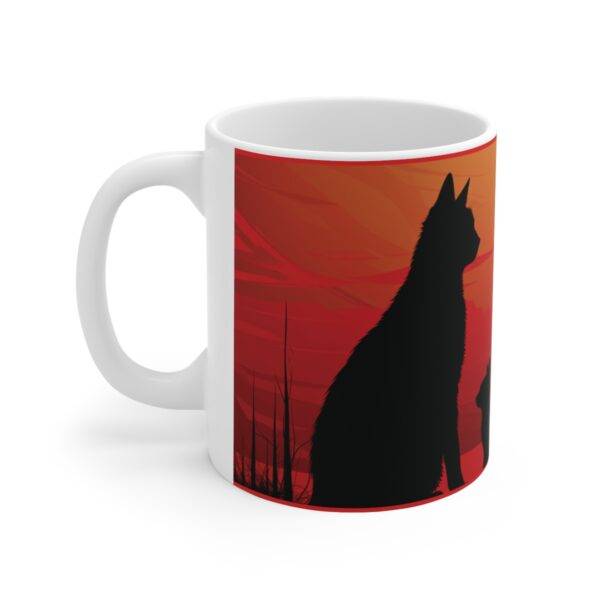 Cats In Sunset Mug - Image 9
