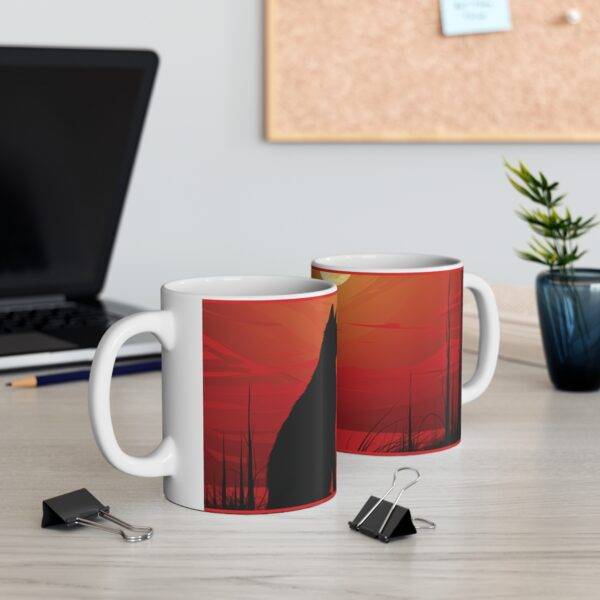 Cats In Sunset Mug - Image 12