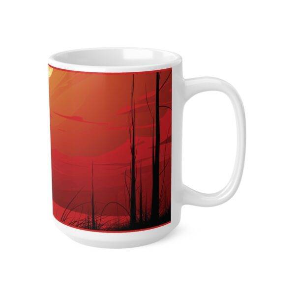 Cats In Sunset Mug - Image 4