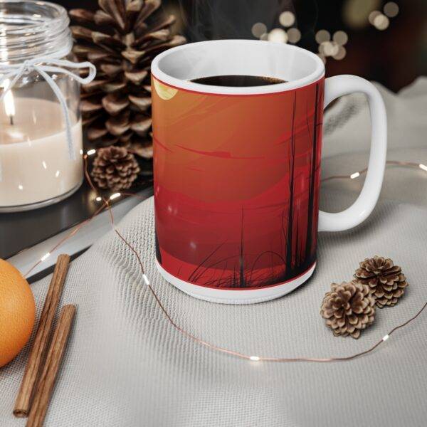 Cats In Sunset Mug - Image 5