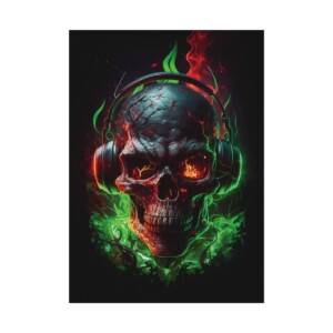 Skull Rolled Poster