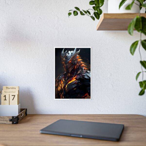 Dinosaur Robot Gloss Poster - Image 5