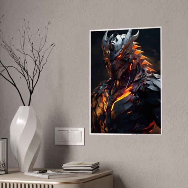 Dinosaur Robot Gloss Poster - Image 9