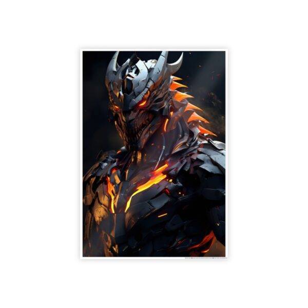 Dinosaur Robot Gloss Poster - Image 7