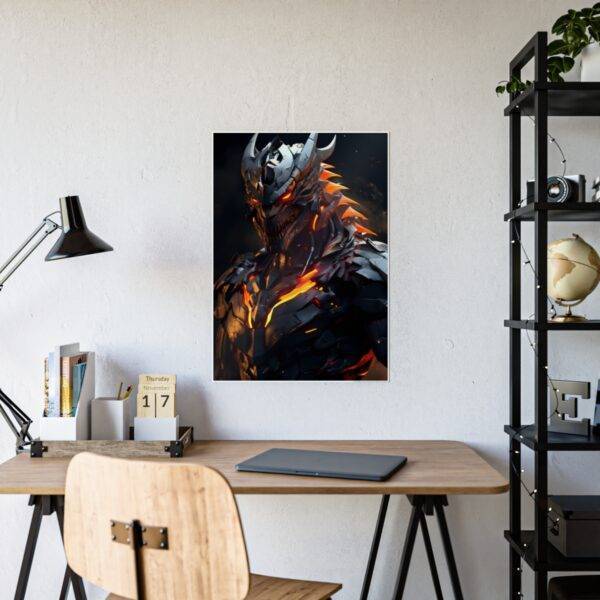 Dinosaur Robot Gloss Poster - Image 11