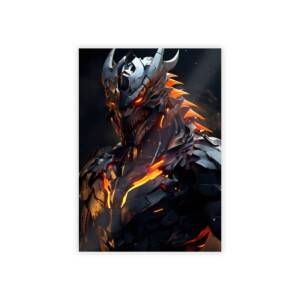 Dinosaur Robot Gloss Poster