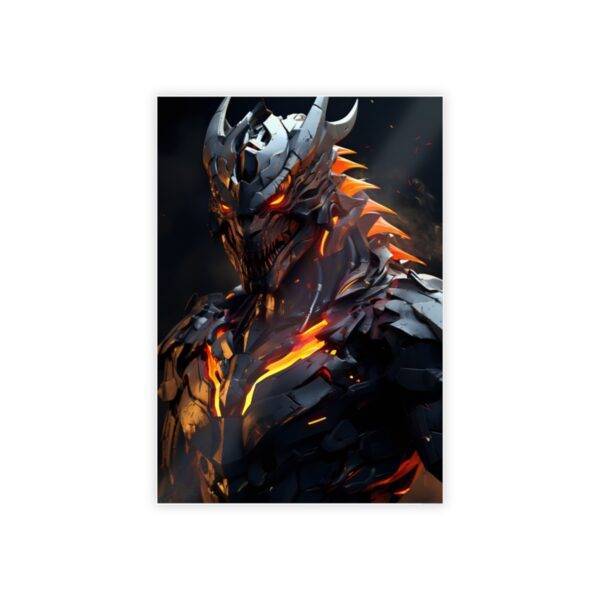Dinosaur Robot Gloss Poster