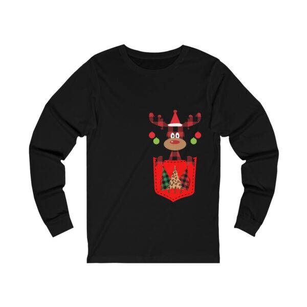 Man Christmas Long Sleeve Tee - Image 5