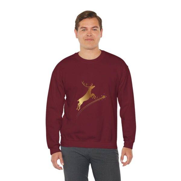 Unisex Deer Heavy Blend™ Crewneck Sweatshirt - Image 67