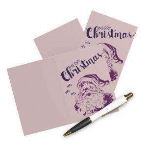 Santa Greeting Cards (5 Pack)