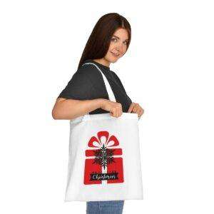 Christmas Cotton Tote