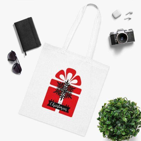 Christmas Cotton Tote - Image 4