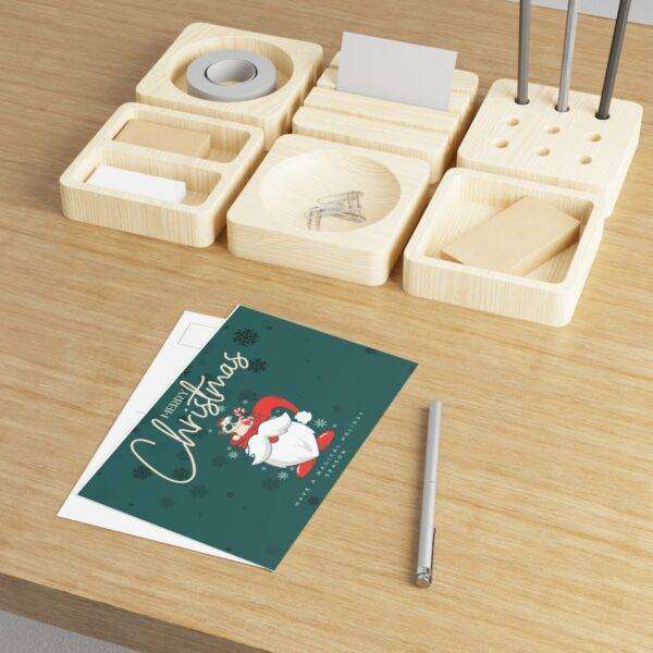 Cat Christmas Postcards - Image 10