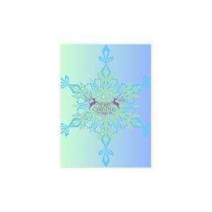 Christmas Snowflake Postcard Bundles