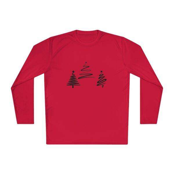Unisex Christmas Lightweight Long Sleeve Tee - Image 2