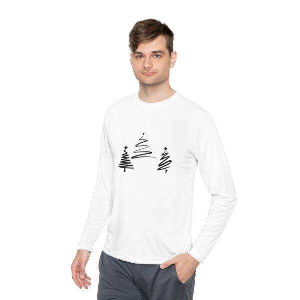 Unisex Christmas Lightweight Long Sleeve Tee - Image 7