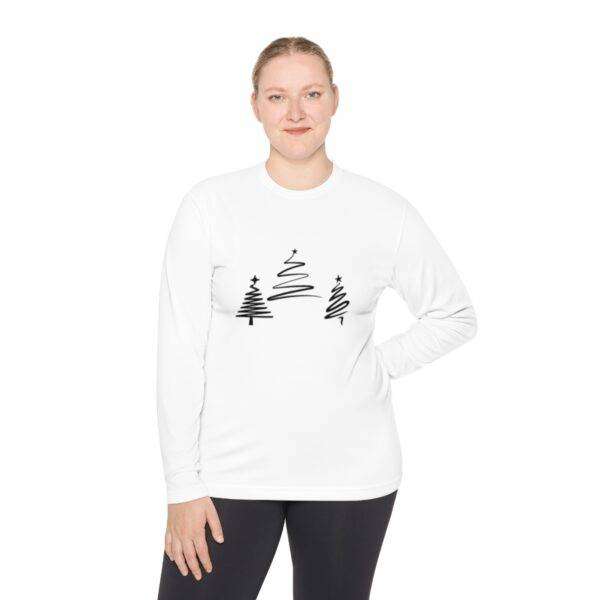 Unisex Christmas Lightweight Long Sleeve Tee - Image 8