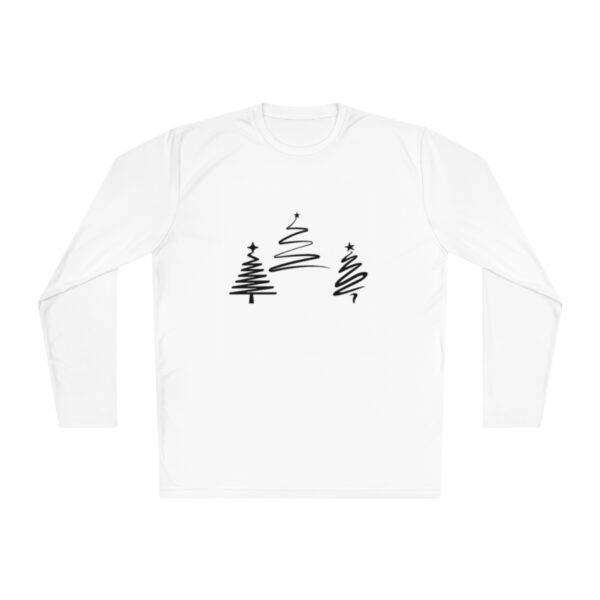 Unisex Christmas Lightweight Long Sleeve Tee - Image 5