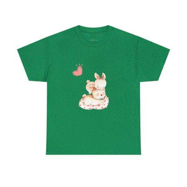 New Men Couple Bunny Love Tee - Image 44